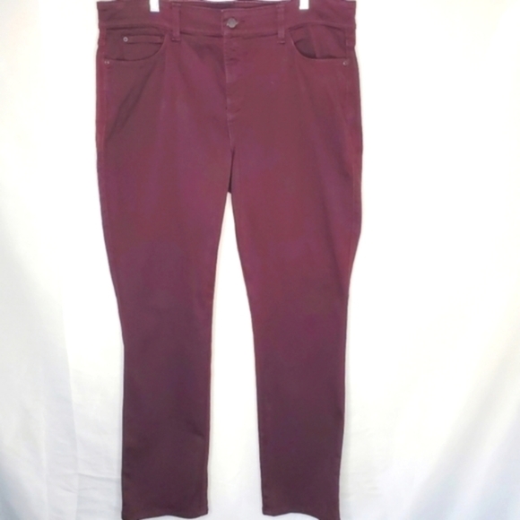 NYDJ Sheri Slim Straight Leg Jeans Size 16 Hi-Rise Lift Tuck Technology - Picture 15 of 15